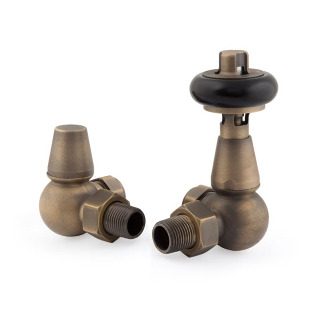 Thermostatic Corner Valve Bronze